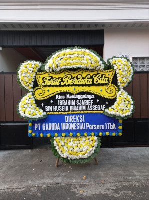 Papan Bunga Duka di Balong Gede